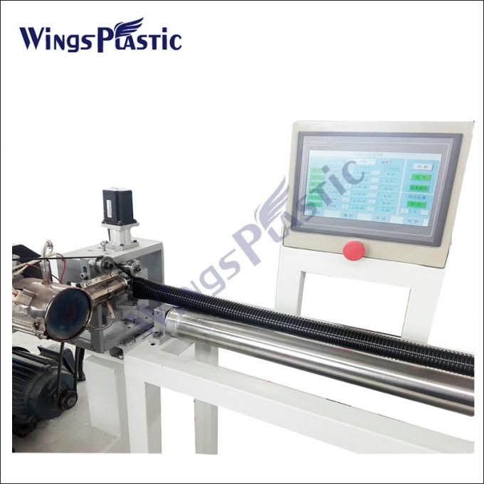 PLC Control EVA Spiral Vacuum Hose Üretim Makinesi Yüzme havuzu hortumu için 6