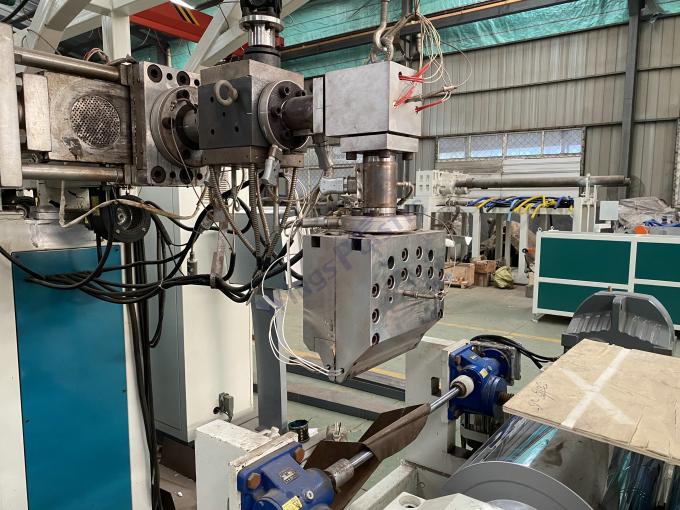 PET PS PC Plate Yapma Makinesi Plastik Yumuşak Perde Yaprakları Ekstrüzyon Makinesi 2
