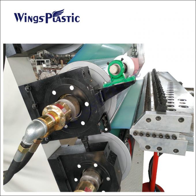 PVC Kalender Mat Yapma Makinesi Plastik Anti Kayma Araç Ayak Mat Üretim hattı 2