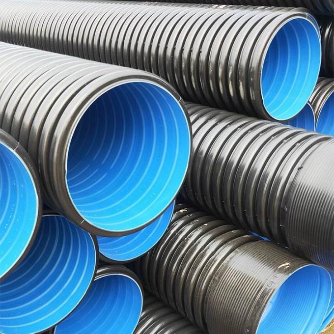 Otomatik hdpe çift duvarlı dalgalanmış boru makinesi DWC PIPE MACHINE HDPE drenaj boru makinesi 3