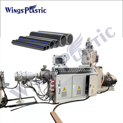 11-37kw ana motor gücü HDPE boru ekstrüder makinesi 18-36kw ısıtma gücü