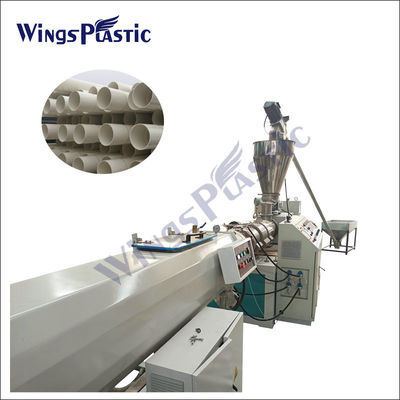 Plastik PVC HDPE PP PPR boru ekstrüder hattı Pvc boru ekstrüder makinesi