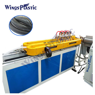 HDPE Tek Duvar Oluklu Boru Makinesi Pp Ppr Pe Pvc Boru Ekstruder Makinesi