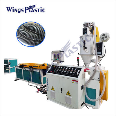 HDPE Tek Duvar Oluklu Boru Makinesi Pp Ppr Pe Pvc Boru Ekstruder Makinesi