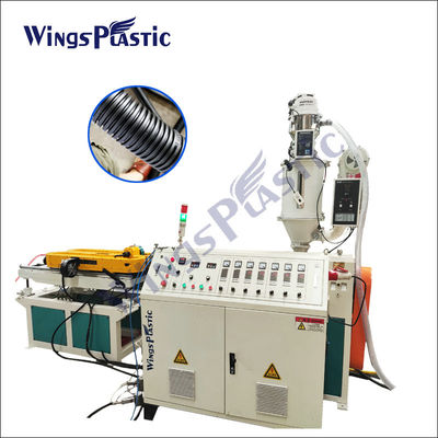 HDPE Tek Duvar Oluklu Boru Makinesi Pp Ppr Pe Pvc Boru Ekstruder Makinesi