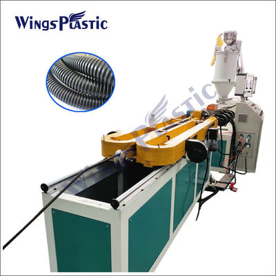 HDPE Tek Duvar Oluklu Boru Makinesi Pp Ppr Pe Pvc Boru Ekstruder Makinesi