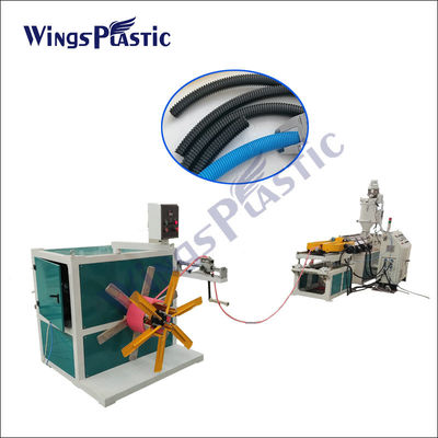 EVA PVC Boru Yapım Makinesi LDPE Tek Duvar Oluklu Boru Makinesi