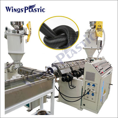 220V/380V PLC Kontrollü Hava/Su Soğutmalı Plastik Boru Ekstruder Makinesi