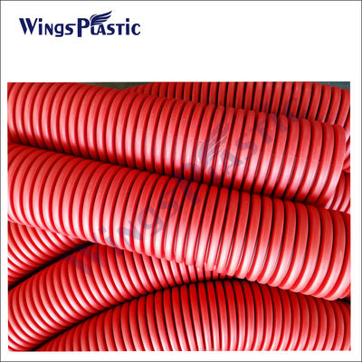 Plastik HDPE DWC Oluklu Pvc Boru Ekstrüzyon Hattı Üreticileri