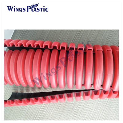 Oluklu Boru Ekstrüzyon Hattı HDPE Çift Cidarlı Oluklu Boru Makinesi