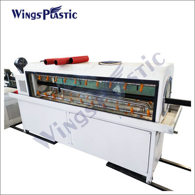 Yüksek Verimli 40-110mm HDPE PP PVC Çift Duvar Oluklu Blow-off Boru Ekstrüzyon Hattı