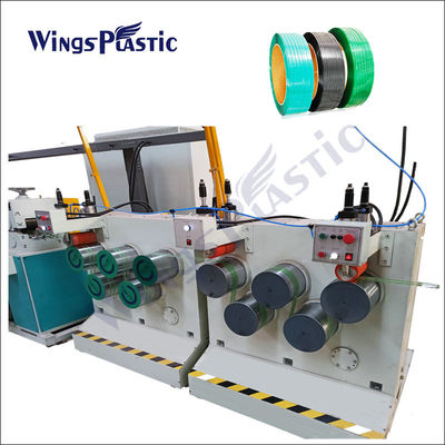 Plastik PP PET çemberleme bandı üretim hattı/plastik çemberleme makinesi