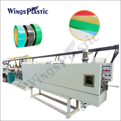 Plastik PP PET çemberleme bandı üretim hattı/plastik çemberleme makinesi