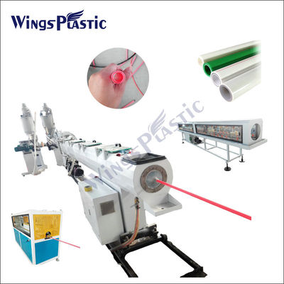 Plastik PPR Boru Üretim Hattı PPR Boru Ekstruder Makinesi 20-110mm