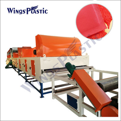 Plastik PVC Bobin Yastık Kat Mat Kapalı bobin mat Makinesi pvc plastik bobin döngü mat yapma makinesi