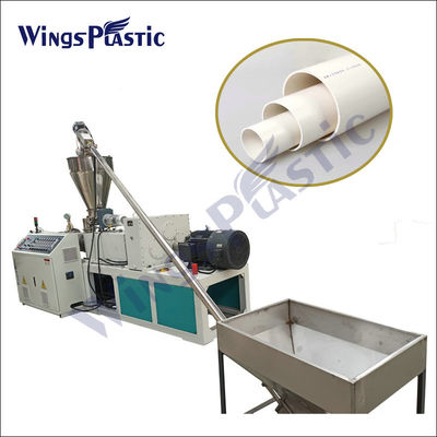 Plastik Ekstruder CPVC UPVC Boru Ekstrüzyon Hattı HDPE PPR PP PVC Plastik PE Boru Yapma Makinesi