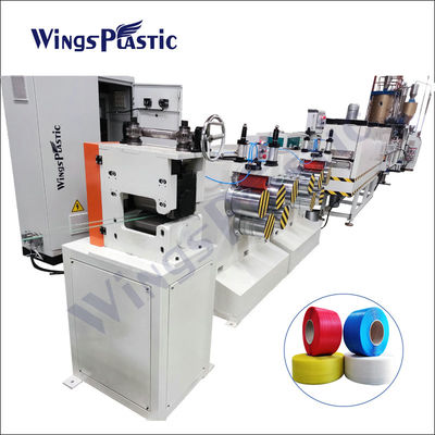 Plastik PP PET çemberleme bandı üretim hattı/plastik çemberleme makinesi