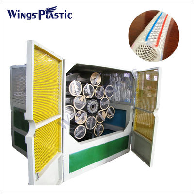 Fiber Güçlendirilmiş Pvc Plastik Borular Üretim Hatı Plastik Kaplama Boru Ekstrüzyon Makinesi