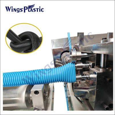 PLC Kontrol Sistemi Vakum Temizleyici Esnek hortum PVC PE EVA Plastik hortum çıkartma makinesi