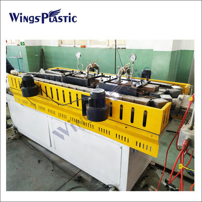 PVC HDPE DWC Boru Yapma Makinesi Plastik Pe Çift Oluklu Boru Ekstrüzyon Hattı