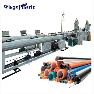 HDPE PE Kablo Mikro Boru Paketi Muhafaza Boru Ekstrüzyon Makinesi Üretim Hattı
