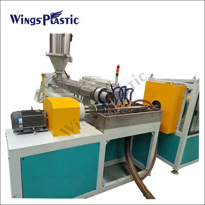 Wings PLC Kontrol PE PP PA Spiral Kablo Koruyucu Hortum Ekstruder Makinesi