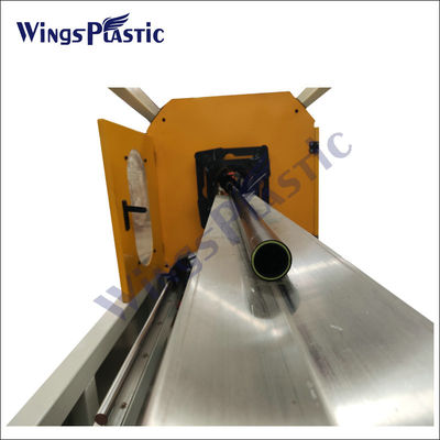 Çıkış 100kg/h - 200kg/h PE boru ekstrüder makine vida çapı 65mm