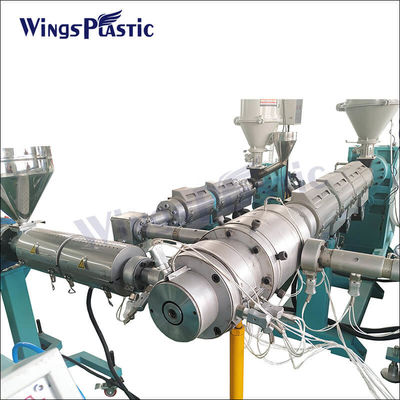 Plastik Pe Pp Hdpe boru hortumu ekstrüder makinesi Ppr Hdpe boru yapım makinesi