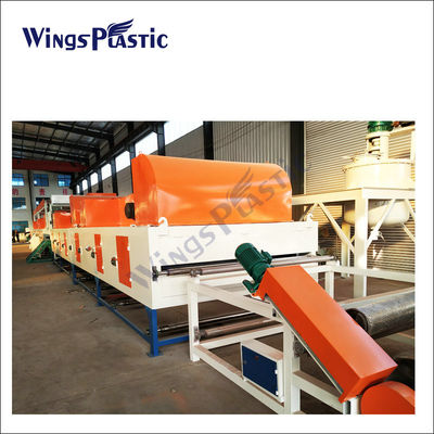 420kw Ana Motor Gücü PVC Toz PVC Yuvarlak Loop Mat Ekstrüder Makinesi