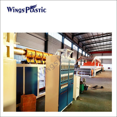 420kw Ana Motor Gücü PVC Toz PVC Yuvarlak Loop Mat Ekstrüder Makinesi