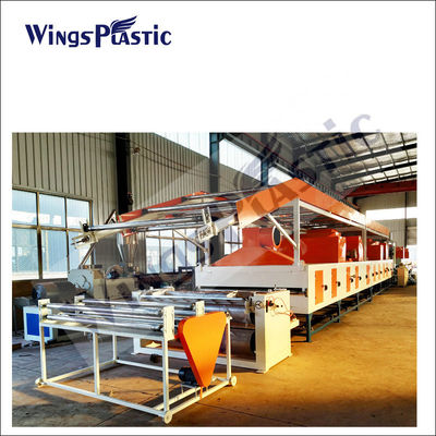PVC Çift Renkli Bobin Çatısı Yapma Makinesi Model No SJ100/30 10-19mm Kalınlığı