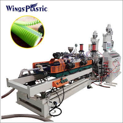 HDPE Plastik Boru Yapma Makinesi Çift Duvarlı DWC Boru Yapma Makinesi
