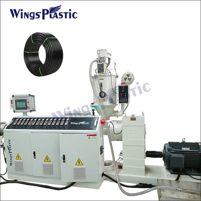5-200mm Plastik HDPE PE PP boru Ekstrüzyon Üretim hattı PE boru yapım makinesi