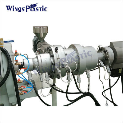 Plastik Pe Pp Hdpe boru hortumu ekstrüder makinesi Ppr Hdpe boru yapım makinesi