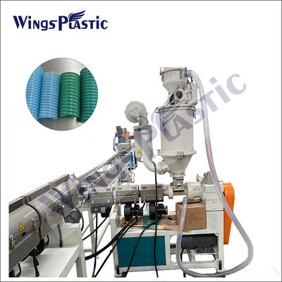 PLC Control EVA Spiral Vacuum Hose Üretim Makinesi Yüzme havuzu hortumu için