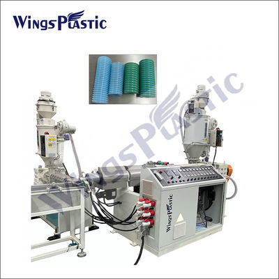 PLC Control EVA Spiral Vacuum Hose Üretim Makinesi Yüzme havuzu hortumu için