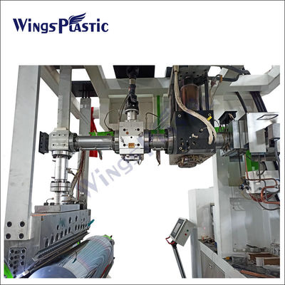 Geri dönüştürülmüş PS PC PET Plastik Perde Yaprakları PLC Kontrol Sistemiyle Küçük Ekstrüder Makinesi