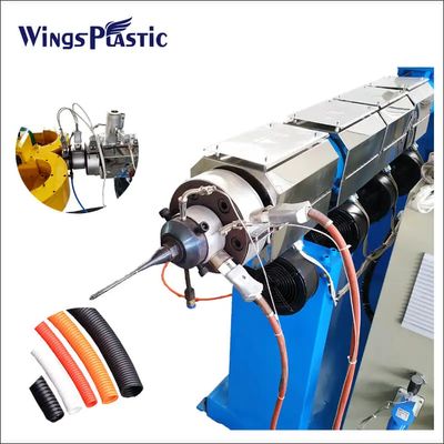 PLC Kontrol Sistemi Plastik boru ekstrüder makinesi 0-74rpm vida hızı