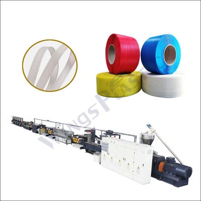 PET PP bant ekstrüzyon hattı extruder ekipmanları 10-50 M/min sarma hızı