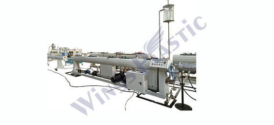 PLC Kontrolü Küçük PE HDPE PPR MPP Elektrikli Boru Ekstrüzyon hattı