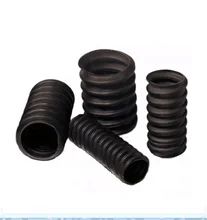 Plastik HDPE önceden gerilmiş dalgalanmış boru ekstrüder makinesi Karbon Spiral boru makinesi