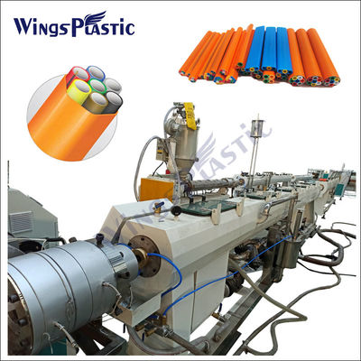 HDPE İletişim Tüpleri Ekstrüzyon Üretim Hatı Toplu Tüp Yapım Makinesi