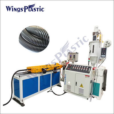 Pp Pe Pvc Pa6 Nylon Yüksek Hızlı Tek Duvarlı Boru hortumu extruder makinesi extrusion üretim hattı