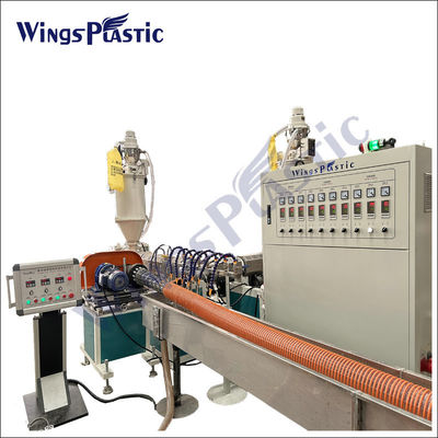 PVC su emici hortum üretim hattı PVC spiral boru ekstrüzyon hattı fabrika fiyatıyla