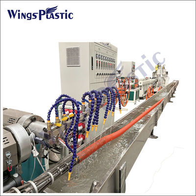 PVC su emici hortum üretim hattı PVC spiral boru ekstrüzyon hattı fabrika fiyatıyla