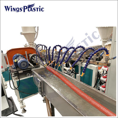 PVC su emici hortum üretim hattı PVC spiral boru ekstrüzyon hattı fabrika fiyatıyla