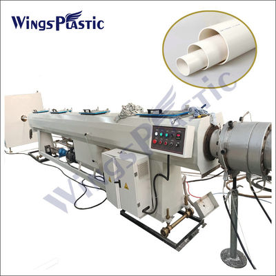 50-160mm PVC Boru Ekstruder Makinesi Su Borusu Yapma Makinesi Ekstruder