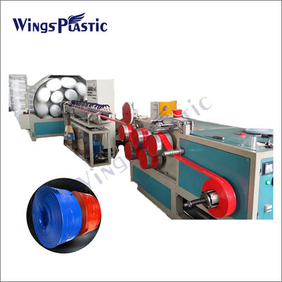 Tarımsal Sulama İçin Yüksek Basınçlı Polyester Elyaf İplik Takviyeli PVC Lay Düz Hortum Yapma Makinesi