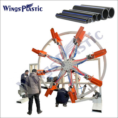 HDPE PPR PP Plastik boru çıkartma makinesi Plastik su boru üretim makinesi